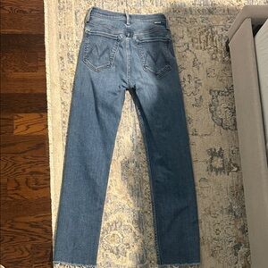 MOTHER tomcat ankle fray